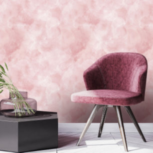 Misty Rose Wasserfarbene Abstrakt Tapete