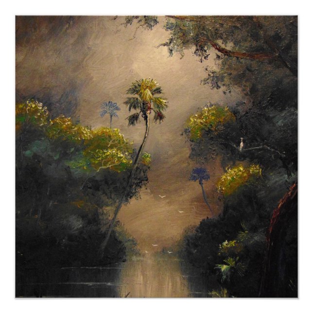 Misty St. Lucie River Poster (Vorderseite)
