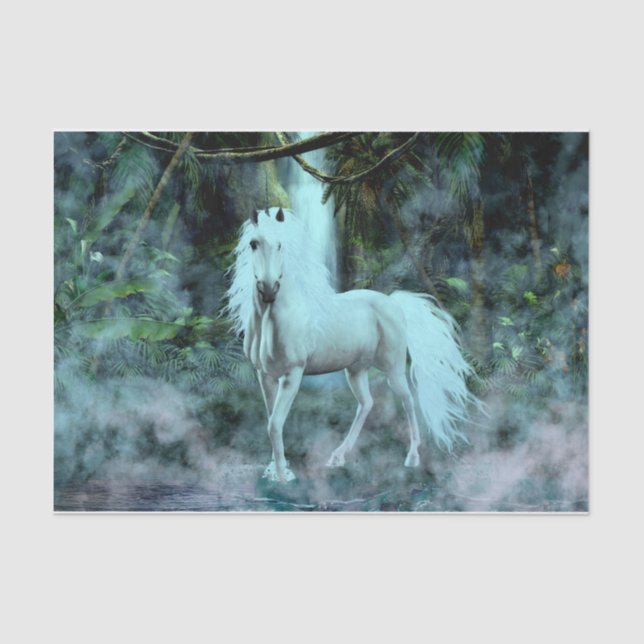 Misty Unicorn Seidenpapier (Vorderseite)