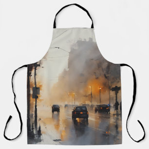 Misty Urban Abend Schürze