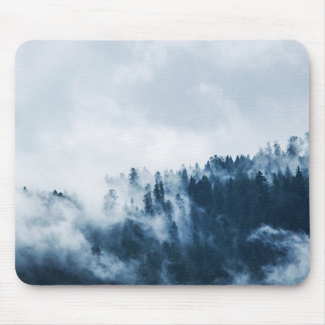 Misty-Wald Mousepad (Vorne)