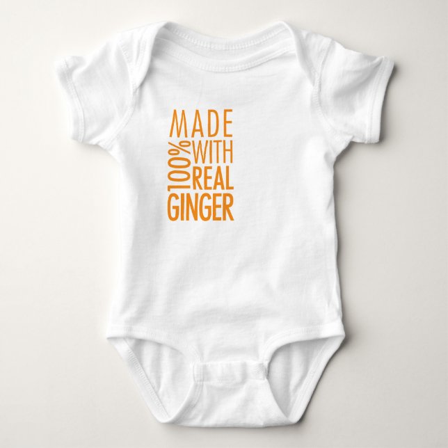 Mit 100% Real Ginger Tank Top (Vorderseite)