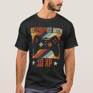 Mit 10 XP Video Gamer 10. Geburtstag Gif wiederher T-Shirt