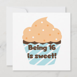Mit 16 ist Sweet Birthday T Shirts und Geschenke Karte