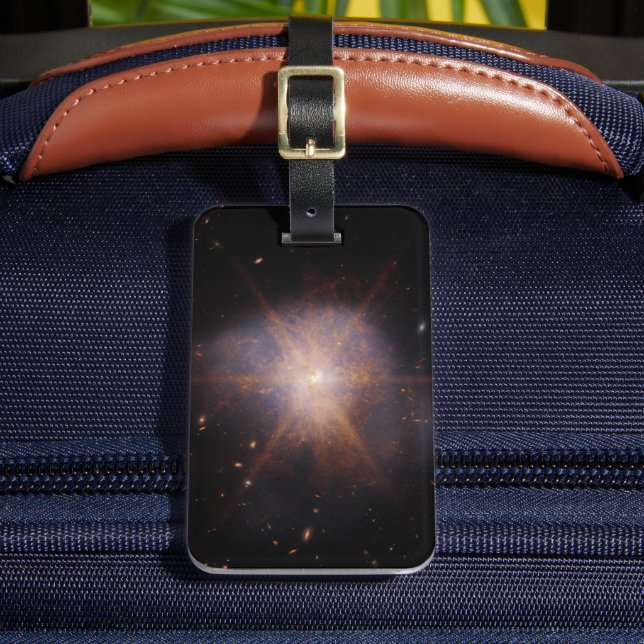 Mit 220 leuchtet der Nachthimmel Gepäckanhänger (Vorderseite Insitu 2)