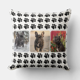 Mit 3 individuell anpassbaren Fotos Paw-trait Perf Kissen