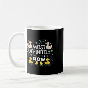 Mit absoluter Sicherheit nicht alle in einer Reihe Kaffeetasse