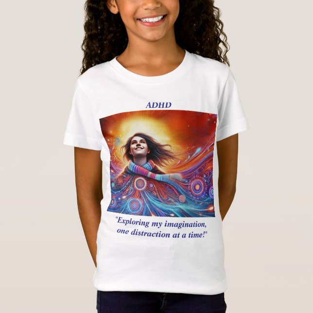 Mit ADHS- T-Shirt (Vorderseite)