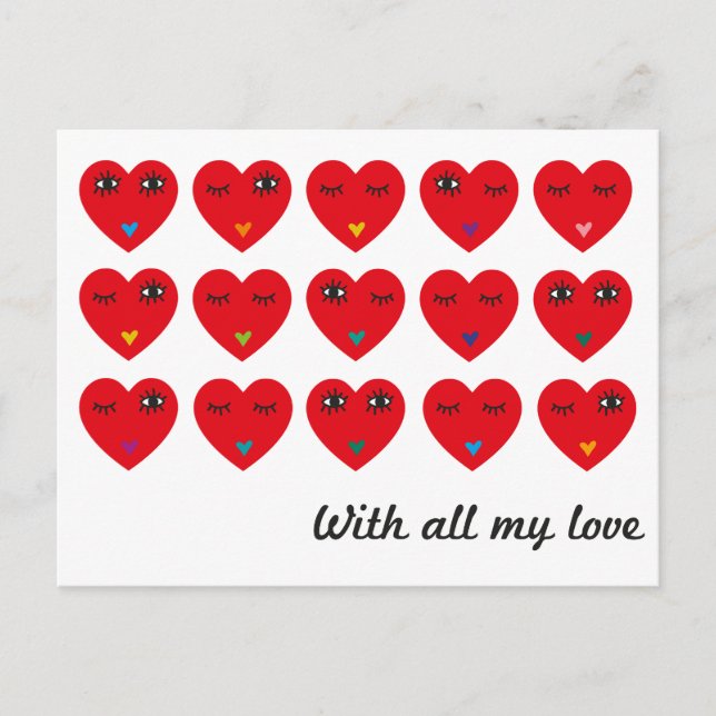 Mit all meiner Liebe 02 Postkarte (Vorderseite)