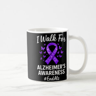 Mit Alzheimer-Bewusstsein gehen, Alzheimer beenden Kaffeetasse