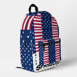 Mit amerikanischem Stolz ergänzen: Star Spangled A Bedruckter Rucksack