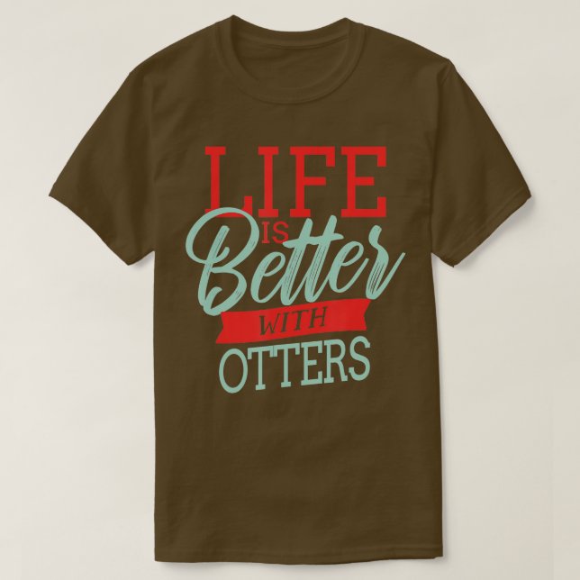 Mit anderen ist das Leben besser - 2 T-Shirt (Design vorne)