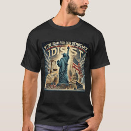 Mit Angst vor unserer Demokratie verweigere ich mi T-Shirt