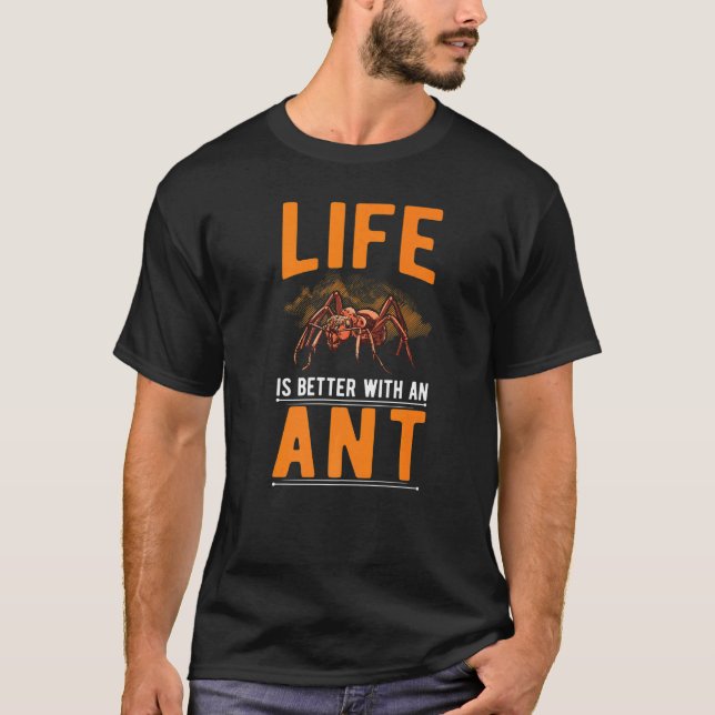 mit Ant T-Shirt (Vorderseite)