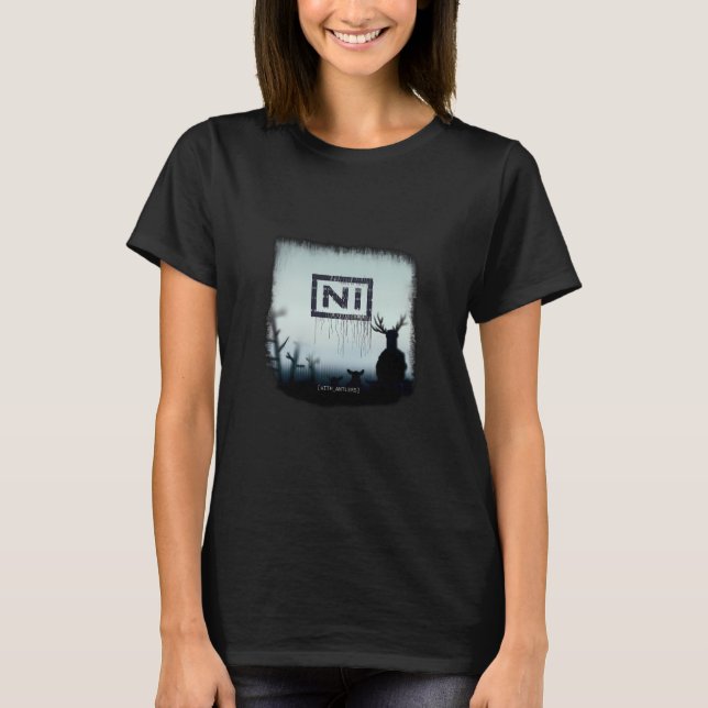 Mit Antlern T-Shirt (Vorderseite)