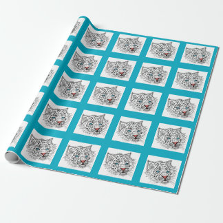 Mit Augen Babytiger Geschenkpapier