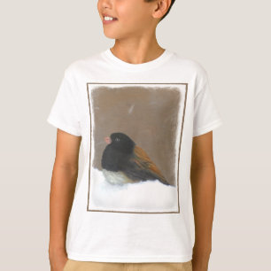 Mit Augen Junco-Malerei - Original Bird Art T-Shirt