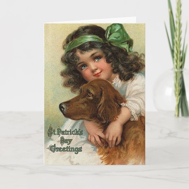 Mit Augen Lass - St. Patrick's Day Card Karte (Vorderseite)