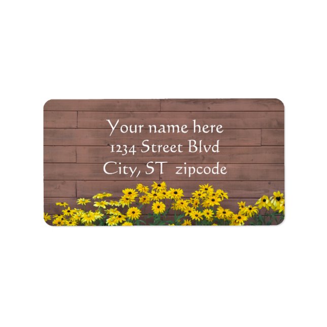 mit Augen schwarze Aufkleber Adressaufkleber (Vorne)