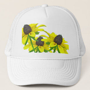 Mit Augen Susan-Wildblume-Koordinationselemente Truckerkappe