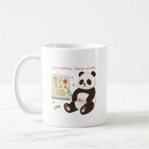 Mit Bambosnacks aufladen Kaffeetasse