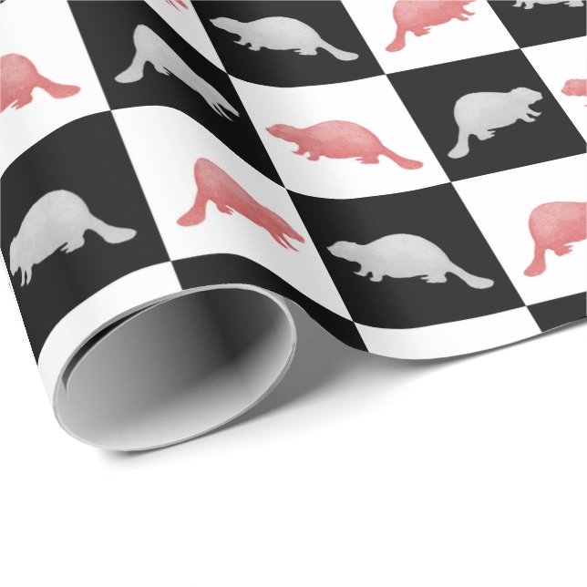 MIT Beavers Geschenkpapier (Rolleneckpunkt)