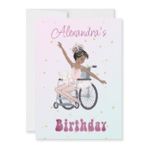 Mit Behinderung Amerikanische Girls aus Ballerina