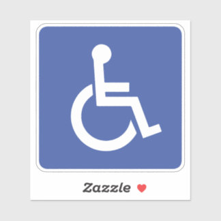 Mit Behinderung Autokennzeichen ideal Aufkleber