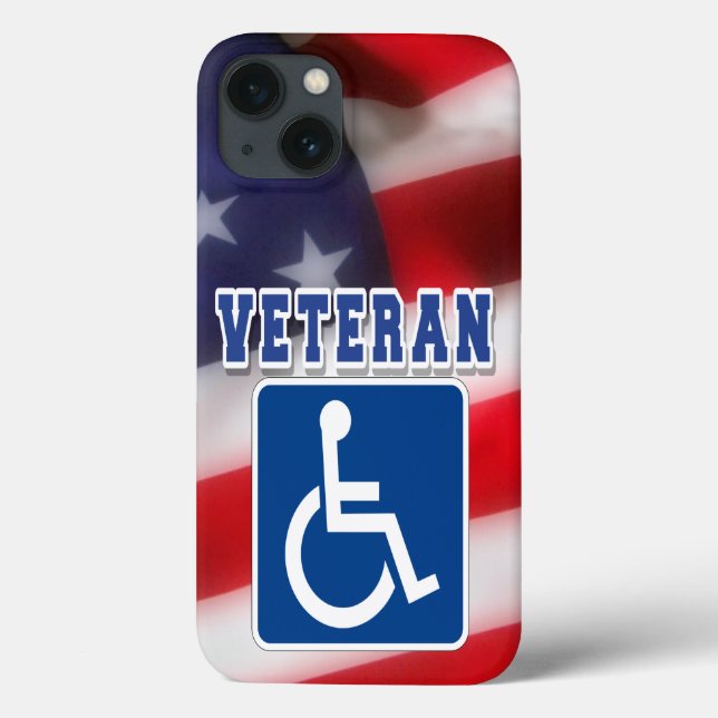 Mit Behinderung behinderte Veteranen USA Case-Mate iPhone Hülle (Rückseite)