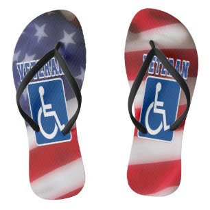Mit Behinderung behinderte Veteranen USA Flip Flops