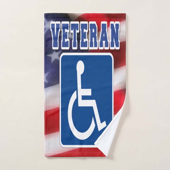Mit Behinderung behinderte Veteranen USA Handtuch (Handtuch)