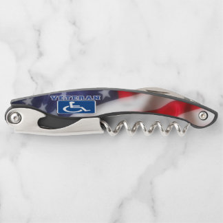 Mit Behinderung behinderte Veteranen USA Kellnermesser