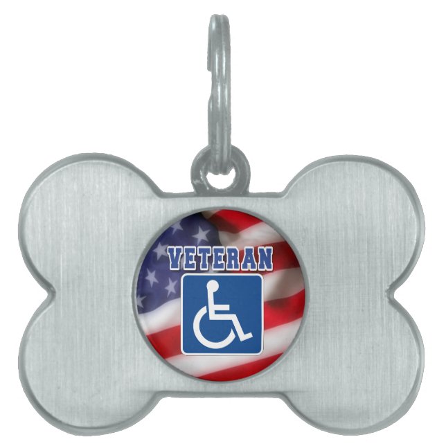 Mit Behinderung behinderte Veteranen USA Tiermarke (Vorderseite)