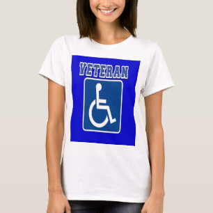 Mit Behinderung behinderter Veteran T-Shirt