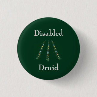 Mit Behinderung Druide Button