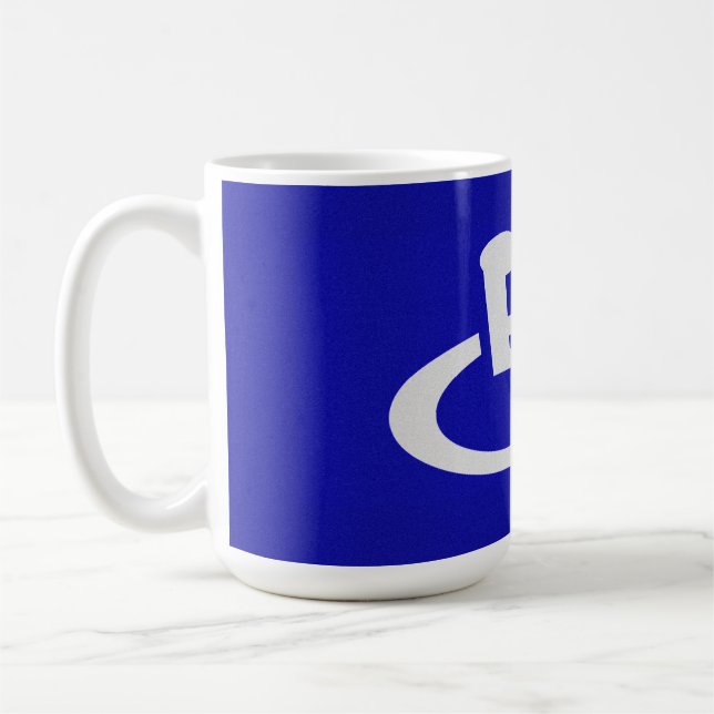 Mit Behinderung für Behinderte Kaffeetasse (Links)