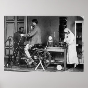 Mit Behinderung italienischer Soldat, 1910s Poster