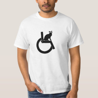 Mit Behinderung Katzen sind cool T-Shirt