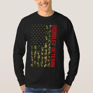 Mit Behinderung Veteran Handicap Militärsoldat Vet T-Shirt
