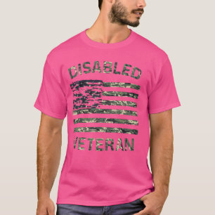 Mit Behinderung Veteran Handicap Militärsoldat Vet T-Shirt