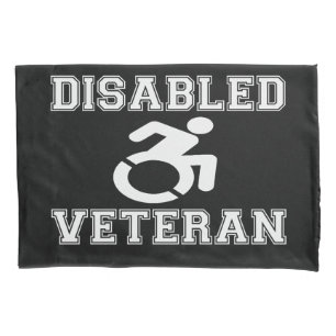 Mit Behinderung Veteran Kissenbezug