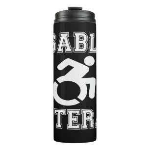 Mit Behinderung Veteran Thermosbecher
