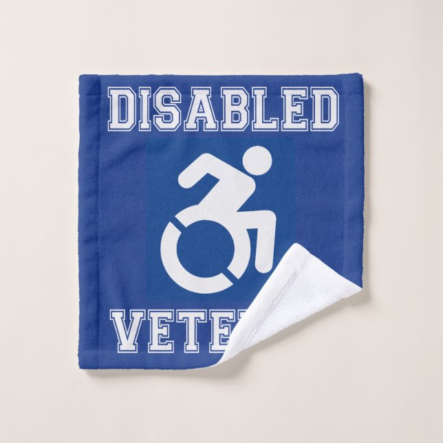 Mit Behinderung Veteran Waschlappen (Waschlappen)