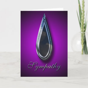 mit Beileid in Zeiten des Verlustes Karte