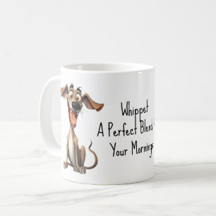 Mit benutzerdefiniertem Text 🐶 verrückte 🤪 Kaffeetasse