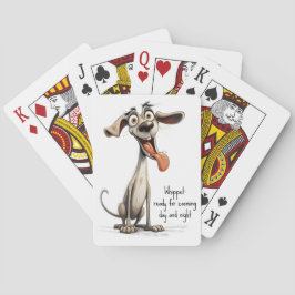 Mit benutzerdefiniertem Text 🐶 verrückte 🤪 Spielkarten