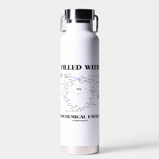 Mit biochemischem Spaß des Krebs gefüllt Trinkflasche
