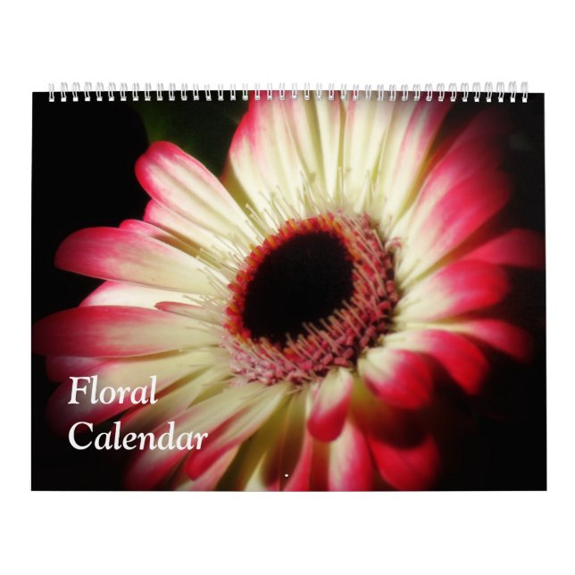 Mit Blumen - großer Kalender (Titelbild)