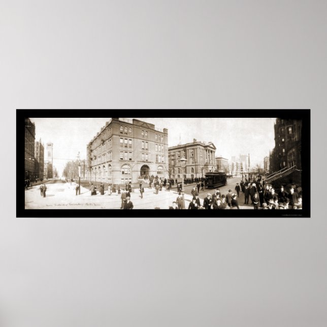 MIT Boston, MA Foto 1903 Poster (Vorne)