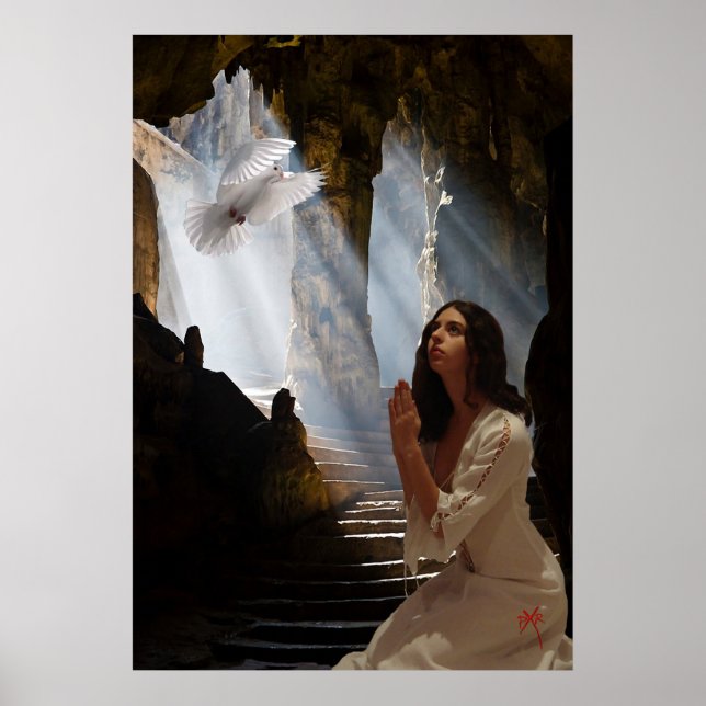 mit Child Art Print Poster (Vorne)